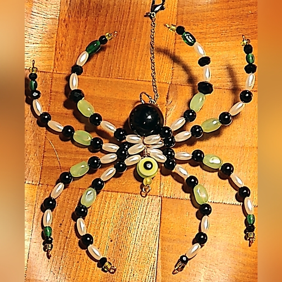 Artisan Evil Eye Beaded Spider - Picture 4 of 10